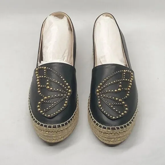 Sophia Webster Butterfly Platform Espadrille Flats size 36